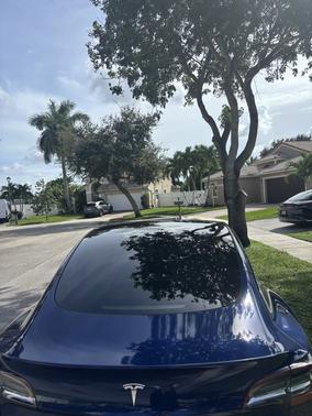 Blue 2021 Tesla Model 3 Long Range
