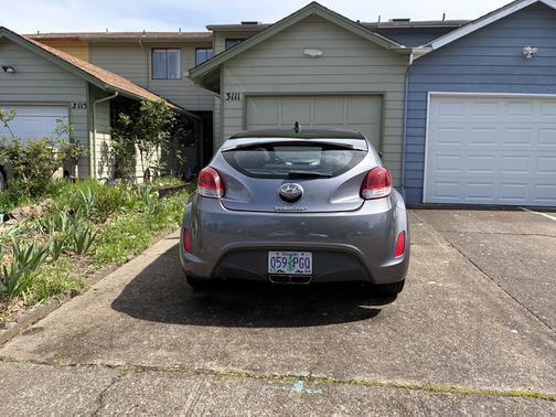 Silver 2016 Hyundai Veloster Base