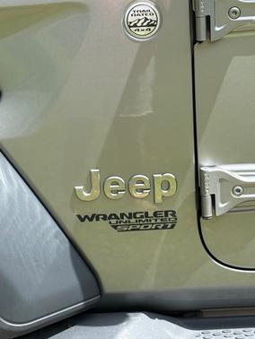 Silver 2018 Jeep Wrangler Unlimited Sport S