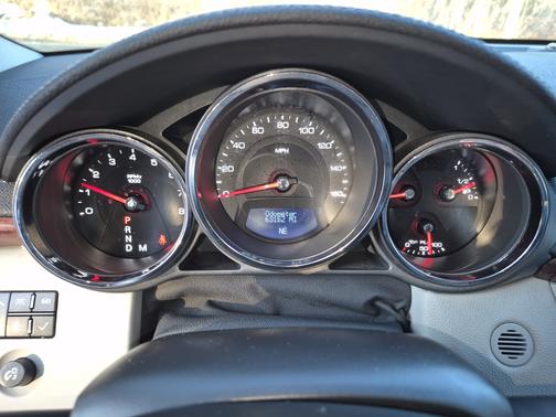 Red 2010 Cadillac CTS Base