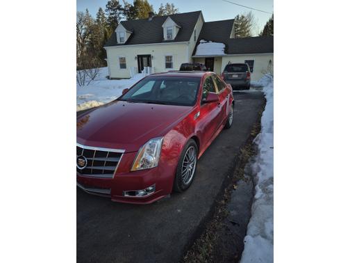 Red 2010 Cadillac CTS Base