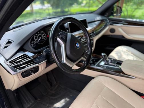 Blue 2017 BMW X5 xDrive35i