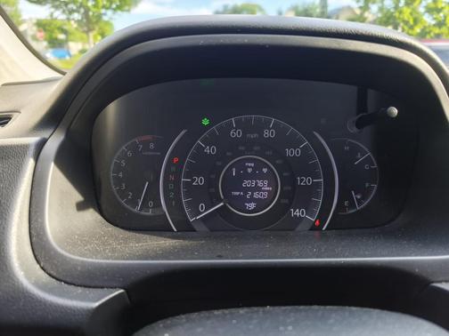 Silver 2013 Honda CR-V EX-L