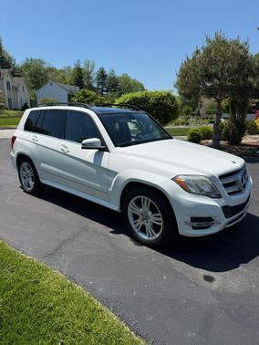 White 2014 Mercedes-Benz GLK-Class GLK 350