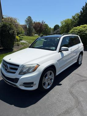 White 2014 Mercedes-Benz GLK-Class GLK 350