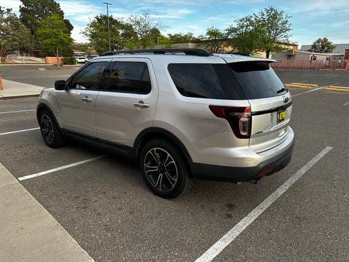 Silver 2013 Ford Explorer Sport