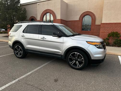 Silver 2013 Ford Explorer Sport
