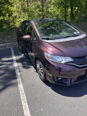 Purple 2015 Honda Fit EX