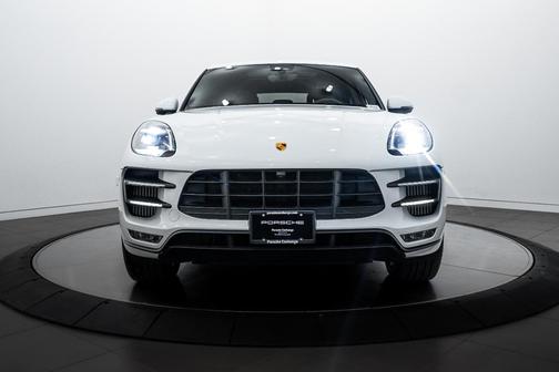 White 2018 Porsche Macan Macan Turbo