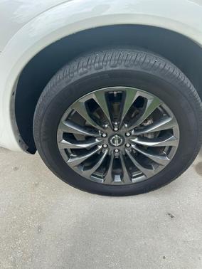 White 2020 Nissan Armada Platinum