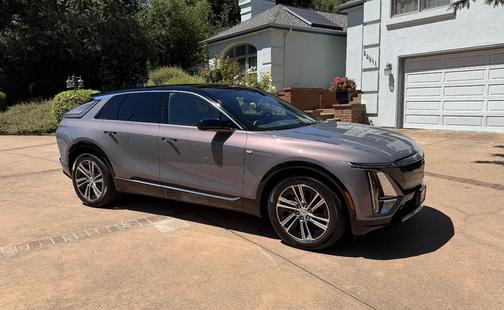 Silver 2025 Cadillac LYRIQ Luxury