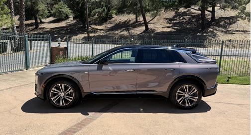 Silver 2025 Cadillac LYRIQ Luxury