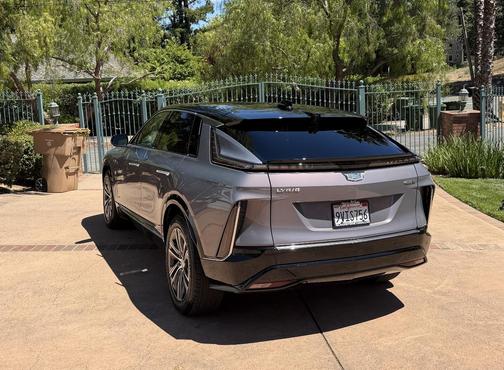 Silver 2025 Cadillac LYRIQ Luxury