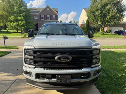 Gray 2024 Ford F-250 Lariat