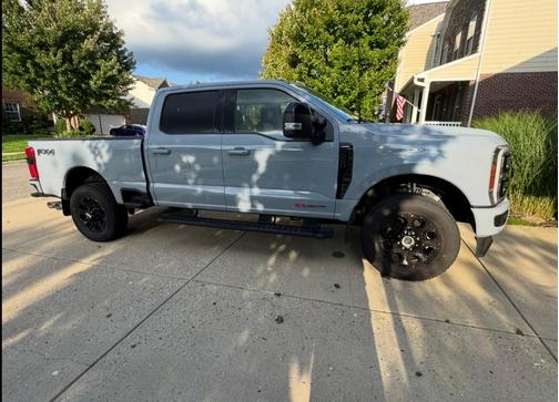 Gray 2024 Ford F-250 Lariat
