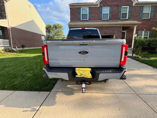 Gray 2024 Ford F-250 Lariat