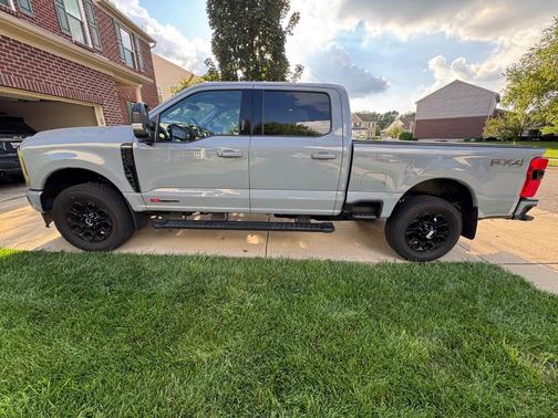 Gray 2024 Ford F-250 Lariat