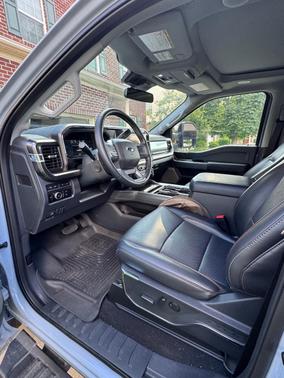 Gray 2024 Ford F-250 Lariat