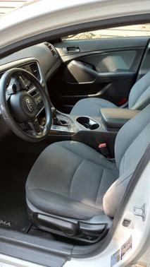 White 2015 Kia Optima LX