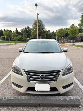 White 2013 Nissan Sentra SV