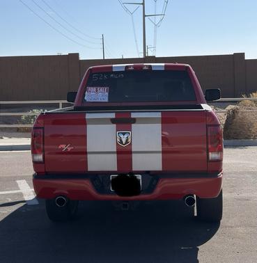Red 2012 RAM 1500 R/T