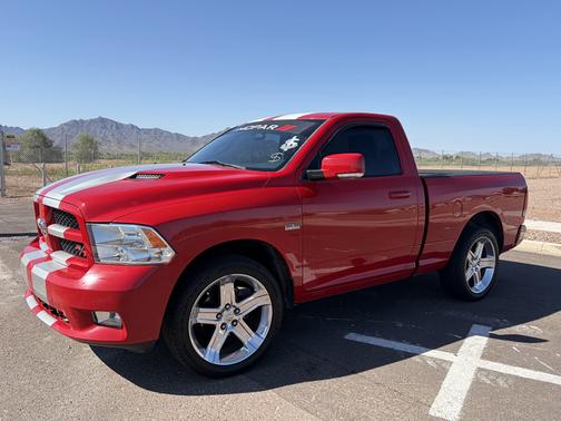 Red 2012 RAM 1500 R/T