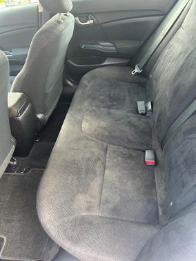 Silver 2013 Honda Civic LX