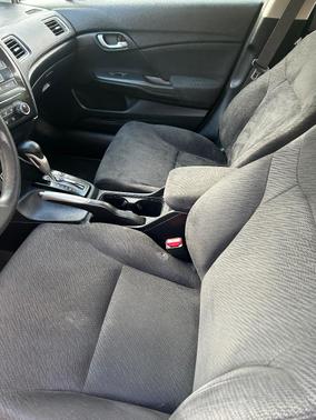 Silver 2013 Honda Civic LX