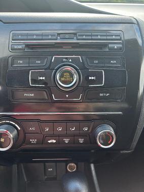 Silver 2013 Honda Civic LX