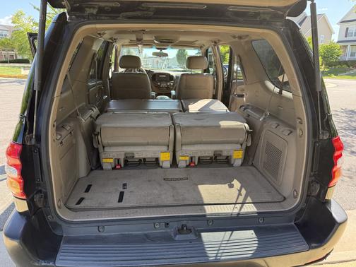 Black 2002 Toyota Sequoia Limited