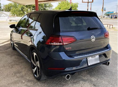 Blue 2020 Volkswagen Golf GTI 2.0T S