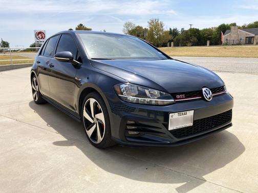 Blue 2020 Volkswagen Golf GTI 2.0T S