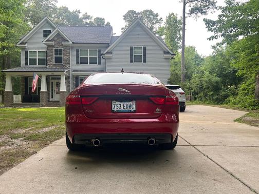 Red 2017 Jaguar XF S