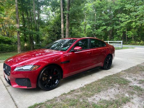 Red 2017 Jaguar XF S