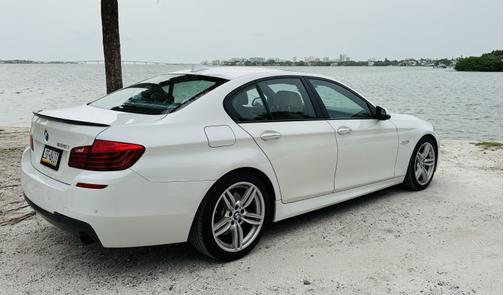 White 2016 BMW 535 i