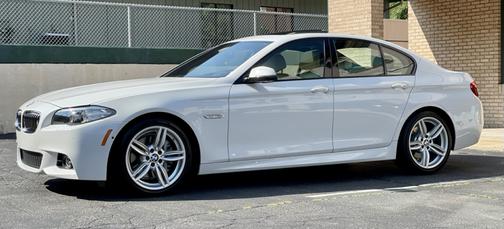 White 2016 BMW 535 i