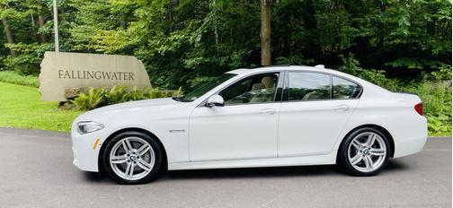 White 2016 BMW 535 i