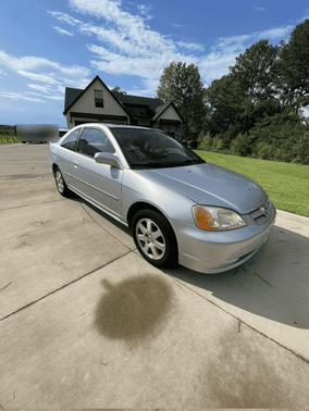 Silver 2003 Honda Civic EX