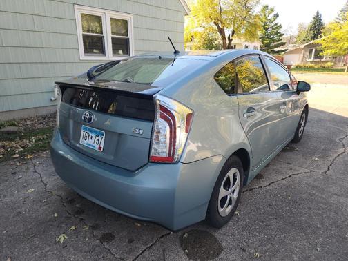 Green 2012 Toyota Prius Three