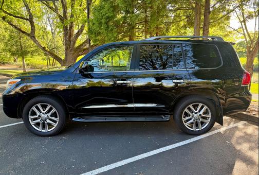 Black 2011 Lexus LX 570 Base