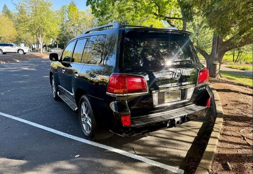 Black 2011 Lexus LX 570 Base