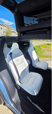 Blue 2026 Tesla Model X Plaid