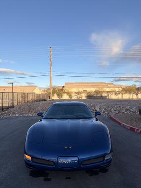 Blue 2002 Chevrolet Corvette Z06