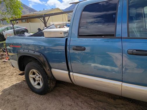 Blue 2003 Dodge Ram 1500 SLT Quad Cab