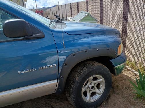 Blue 2003 Dodge Ram 1500 SLT Quad Cab