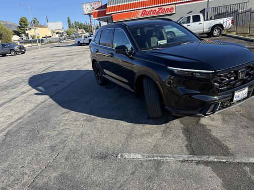 Black 2025 Honda CR-V Hybrid Sport
