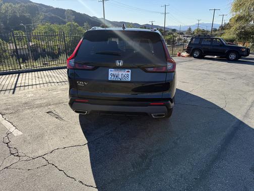 Black 2025 Honda CR-V Hybrid Sport