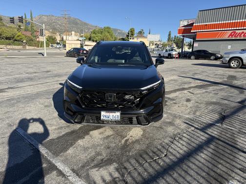 Black 2025 Honda CR-V Hybrid Sport