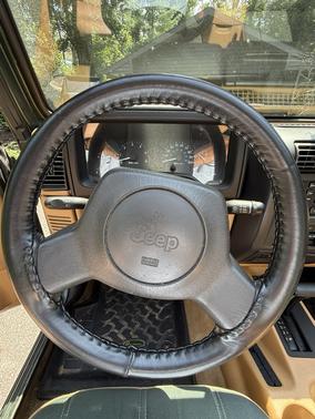 Green 1998 Jeep Wrangler Sahara