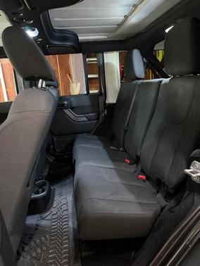 Gray 2017 Jeep Wrangler Unlimited Sport